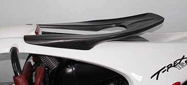 Carbon fiber top wing